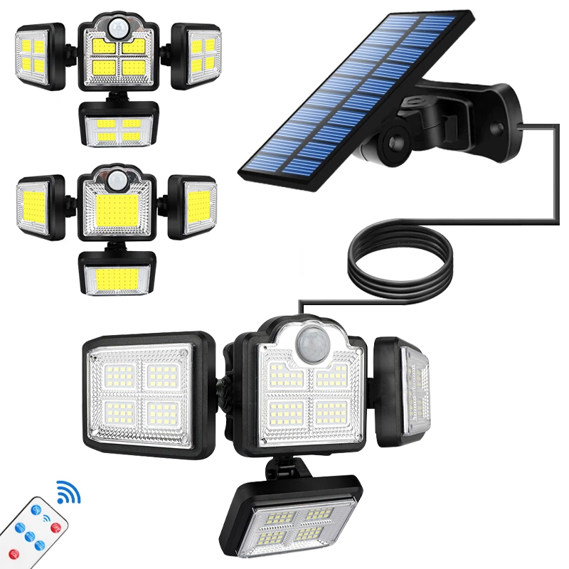Outdoor Power Garage - High power Solar Motion Lights 192COB