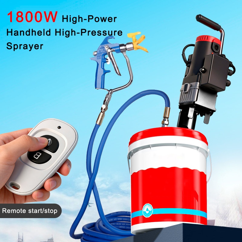 Pressure Washer Electric - 1800W Portable High-pressure Sprayer, DIY Multi-functional