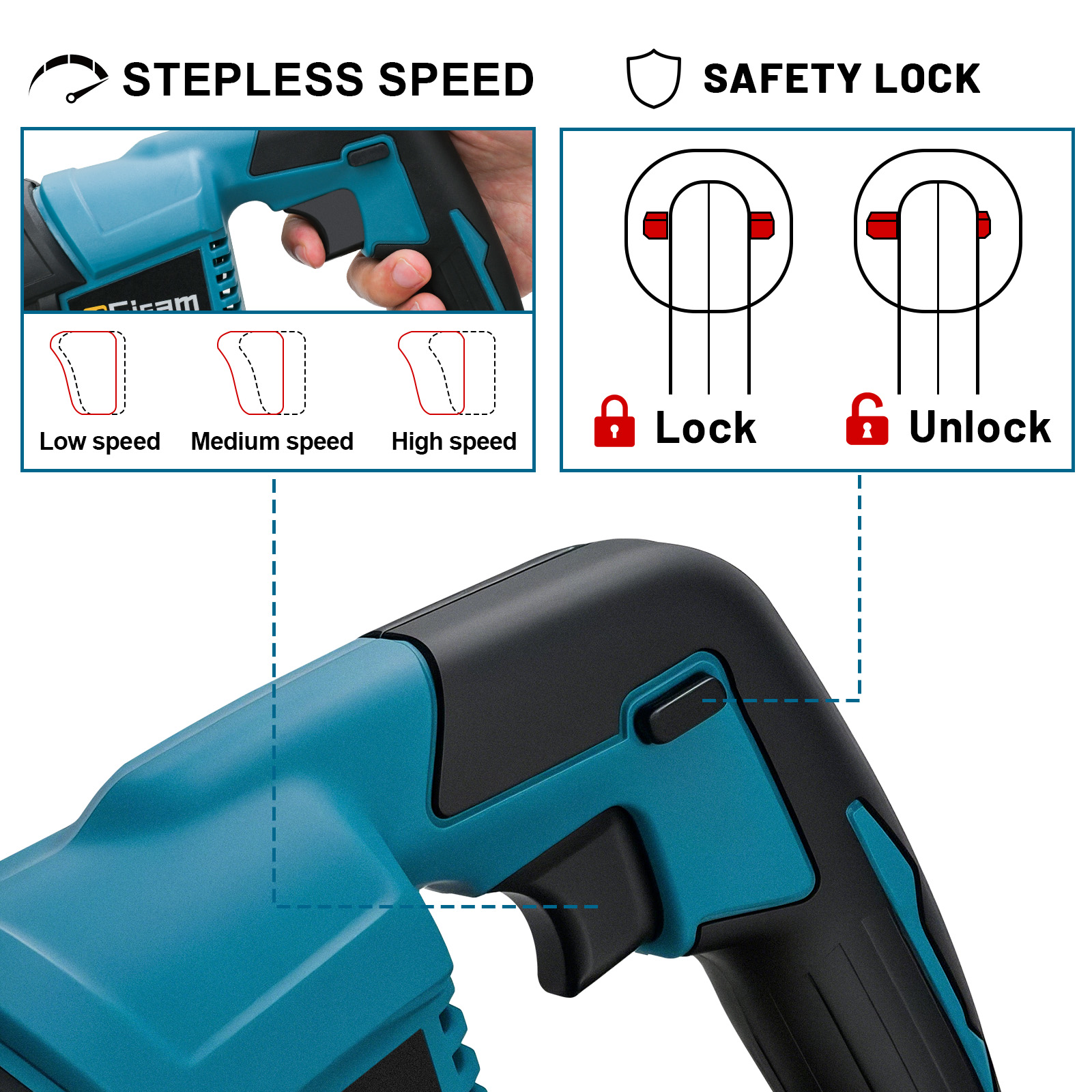 Gisam 3000W 10000SPM Electric  - Pole Saw Cordless review and price