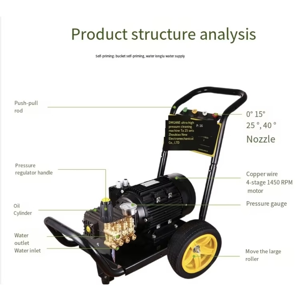 High Power 220V Portable Elect - Pressure Washer Electric review and price
