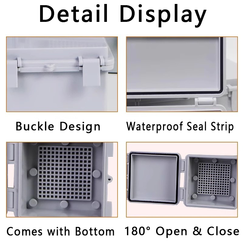 IP66 Waterproof Electrical Jun - Outdoor Power Junction Box review and price