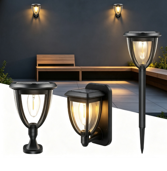2PCS Outdoor Solar Light, Sola - Outdoor Powerwall review and price