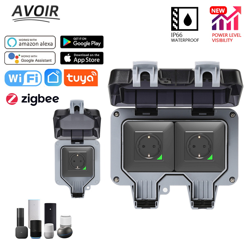 Avoir Tuya Zigbee Electrical O - Outdoor Zigbee Power Plug review and price