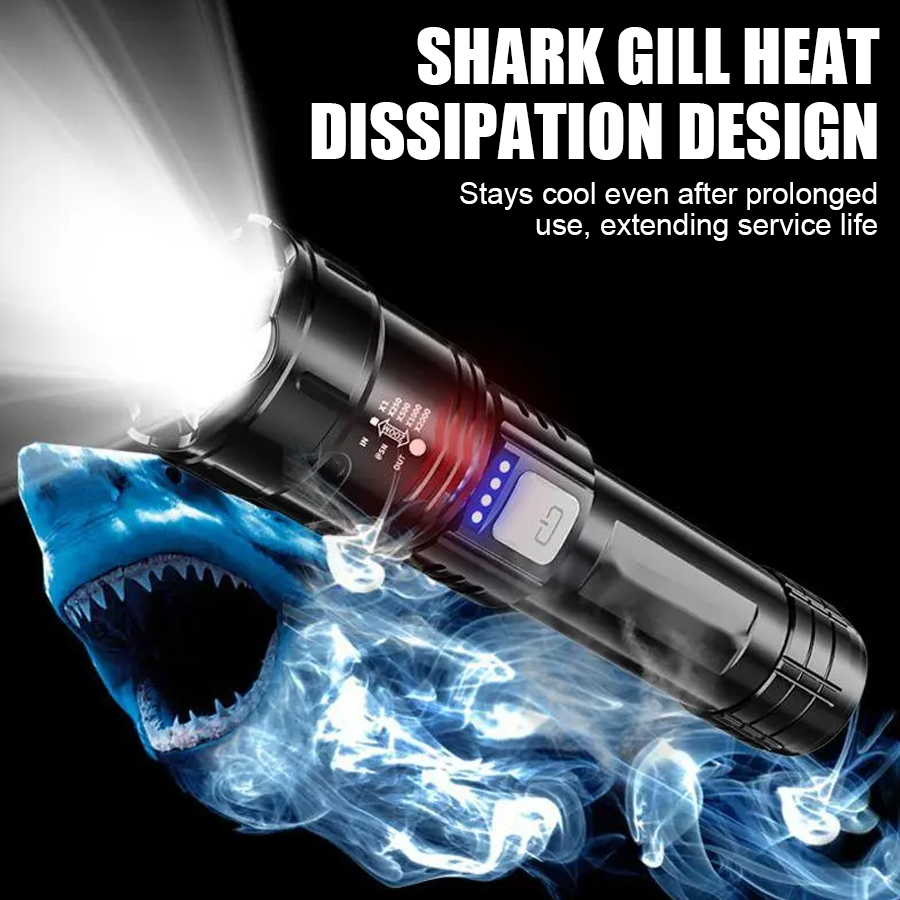 High Power P50 LED Flashlight  - Outdoor Power Supply review and price