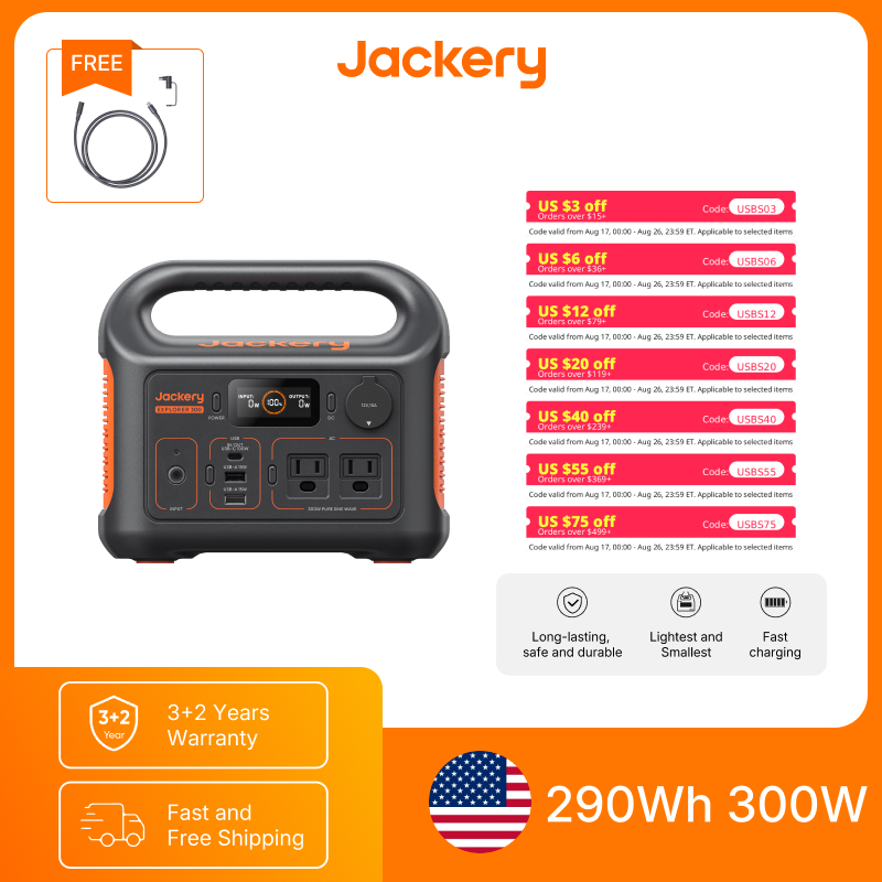 Jackery Portable Power Station - Outdoor Powerwall review and price