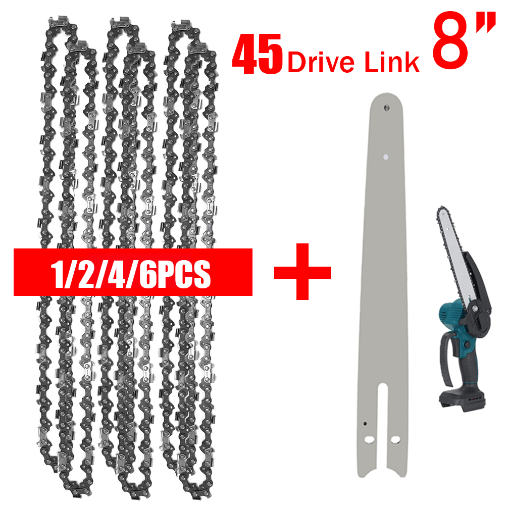 8 Inch Chains and Guide Bar Mi - Pole Saw Cordless review and price