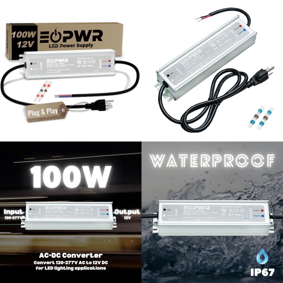 LED Driver Waterproof IP67 Pow - Outdoor Power Supply review and price
