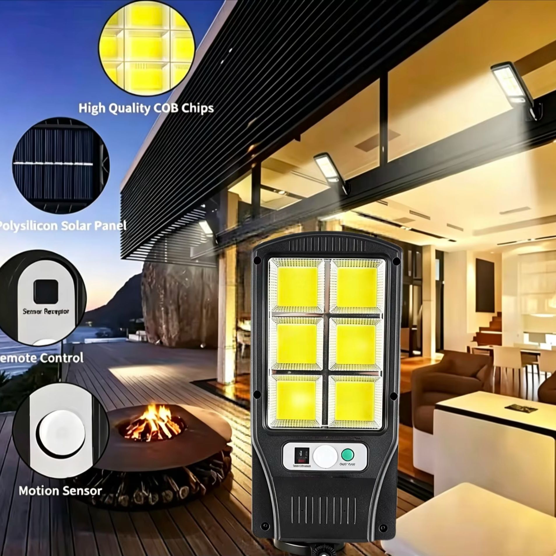 Powerful Outdoor Solar Lights  - Outdoor Power Garage review and price