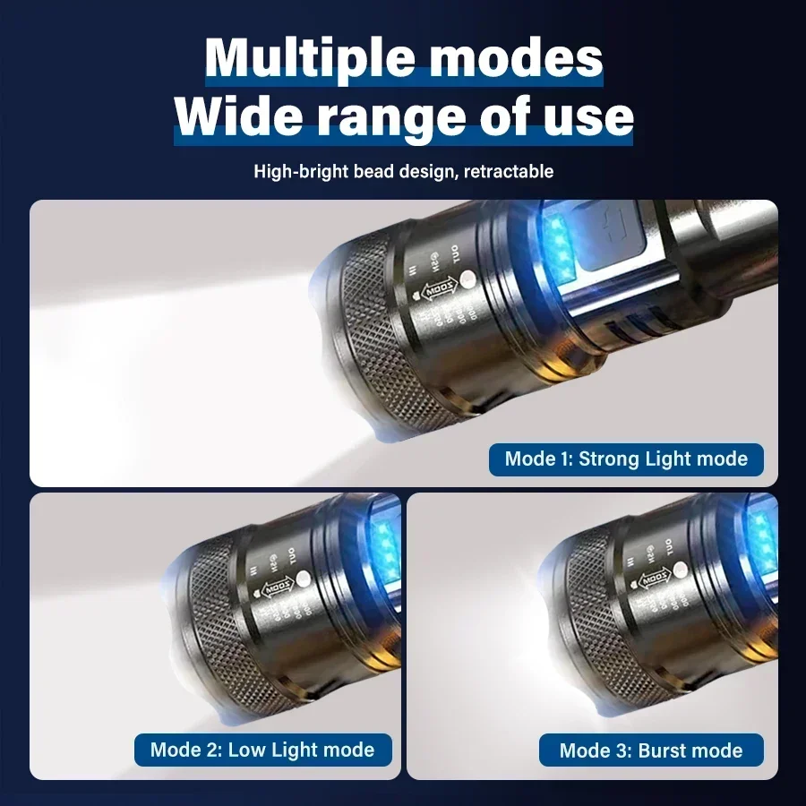 Tactical LED Flashlight 2000LM - Outdoor Power Supply review and price