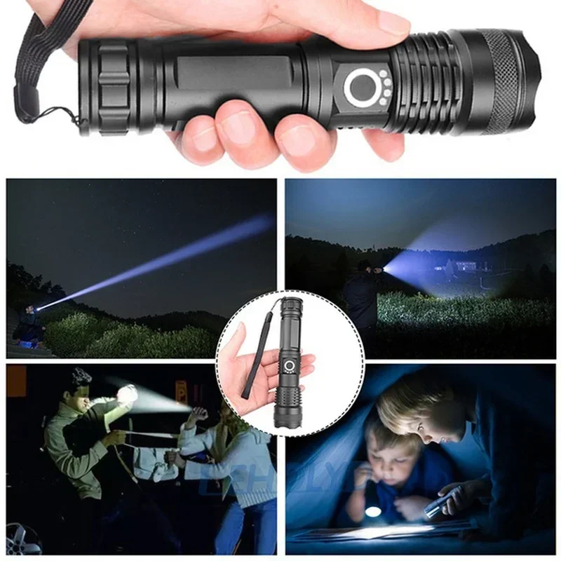 High Power XHP70 Led Flashligh - Outdoor Power Supply review and price